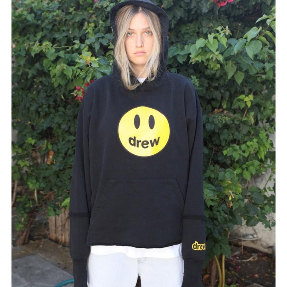 House of Drew- Reconstructed Mascot Hoodie- Black